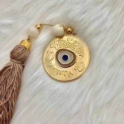 KaterinasDesigns 10 Lepta Gouri Gouria/ Good Luck Charms