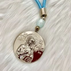 KaterinasDesigns Blue Panagia Gouri