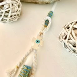 KaterinasDesigns Easter Candles Blue Cross Mati Gouri Easter Candle