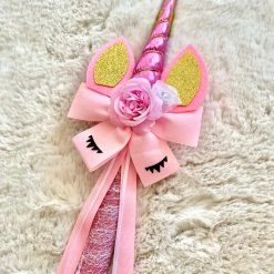 KaterinasDesigns Pink Unicorn Easter Candle Easter Candles 5 KaterinasDesigns Pink Unicorn Easter Candle Easter Candles