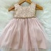 Girls Baptismal Outfits Jolene Pink Tulle Dress 2 Girls Baptismal Outfits Jolene Pink Tulle Dress