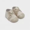 Mayoral Boys Shoes Natural Linen Laced Shoes 1 Mayoral Boys Shoes Natural Linen Laced Shoes