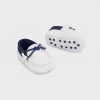 Mayoral White And Navy Blue Moccasins Boys Shoes