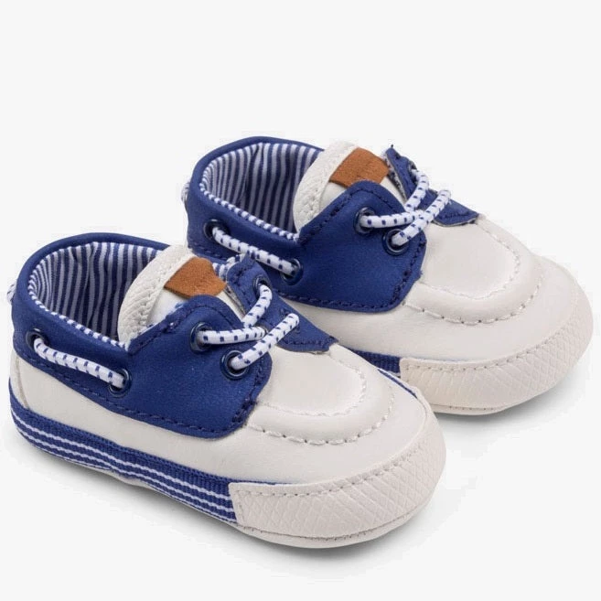 Mayoral Blue And White Soft Sole Shoes Boys Shoes 3 Mayoral Blue And White Soft Sole Shoes Boys Shoes