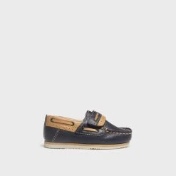 Mayoral Leather Navy Blue And Tan Boat Shoe 8 Mayoral Leather Navy Blue And Tan Boat Shoe